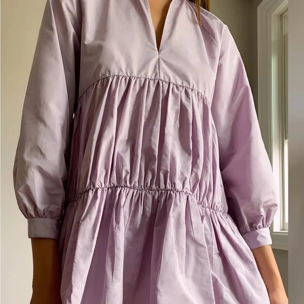 ⭐️HOST Pick⭐️ Aritzia Sunday Best Alice Taffeta Dress - Picture 13 of 14